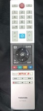 Original CT-8533 TV Remote Control for Toshiba 24W3863DB Smart 4K UHD HDR LED TV