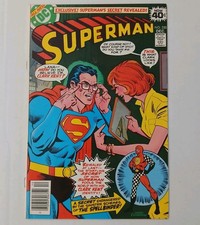 Superman #330 1st Appearance of Hypno-Glasses 1978 DC Comics 