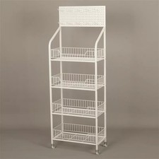 4-tier Wire Mesh Retail