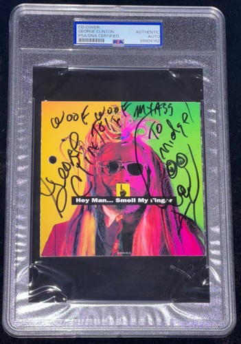 Signed george clinton - signed,