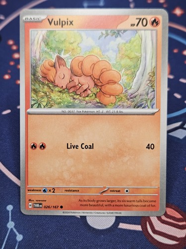 Vulpix 026 167 common twilight - vulpix,
