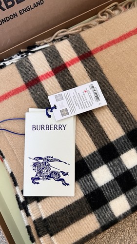 Burberry wide check cashmere - wide,