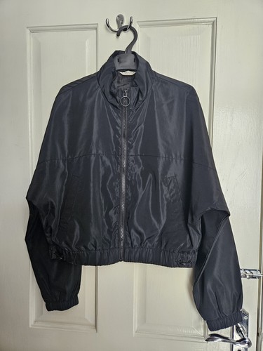 Girls black waterproof jacket - girls,