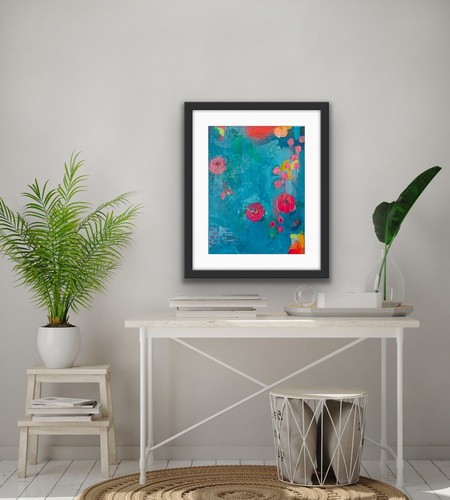 Abstract art original canvas - art,