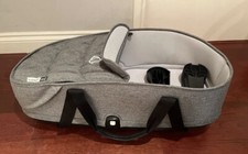 Bugaboo Bee 6 Carrycot/ Bassinet With Adapters - Grey Melange