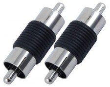 2 x RCA Phono Male to Male