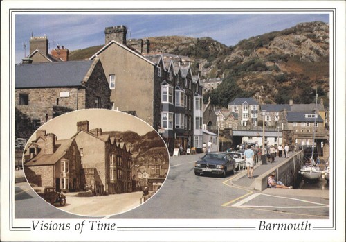 Vintage barmouth postcard - vintage,