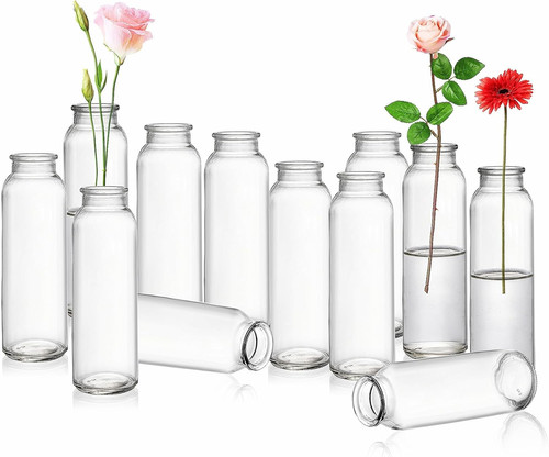 Set glass bud vase for - of,