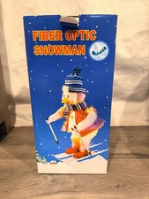 Vintage 20" Skiing Fiber Optic