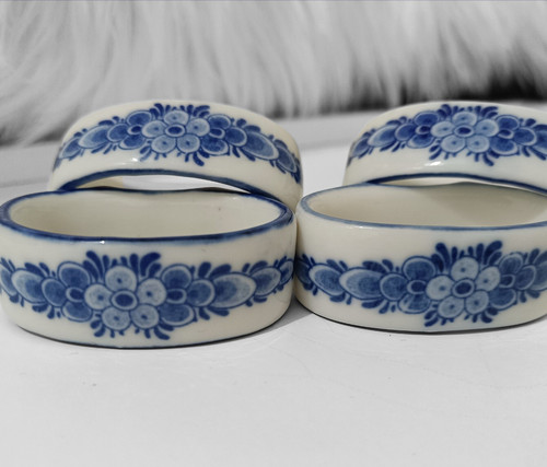 Vintage delft ceramic napkin - vintage,