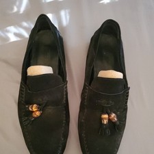 Gucci Loafers Suede Shoes