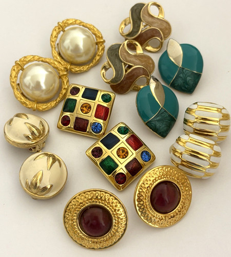 Vintage jewelry lot gold - jewelry,