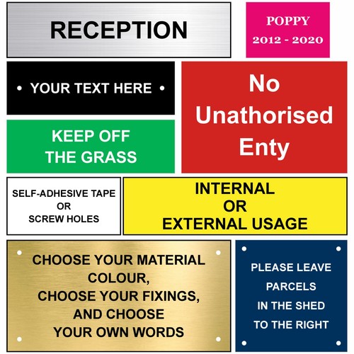 Engraved signs plaque - engraved, door