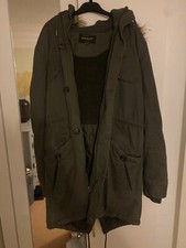 River Island Parka Coat, Dark