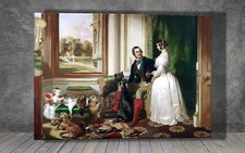 Edwin Landseer  Queen Victoria  FAIRY ELF CANVAS PAINTING ART PRINT 2189