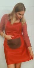 UK NEW PLAIN APRON WITH FRONT POCKET CHEFS BUTCHERS KITCHEN COOKING CRAFT BAKING