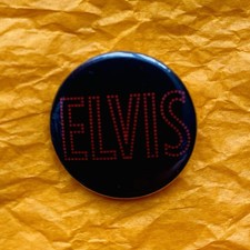 Elvis Presley 25mm Pin Badge