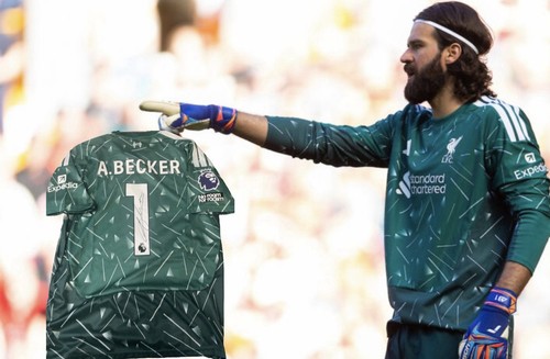 Alisson becker signed - alisson,