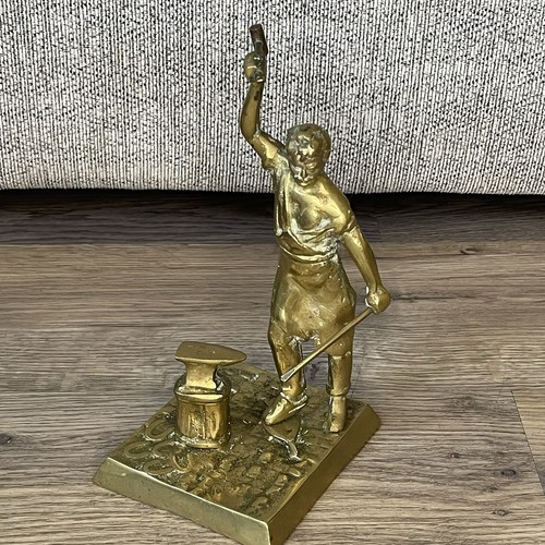Vintage brass blacksmith - vintage,