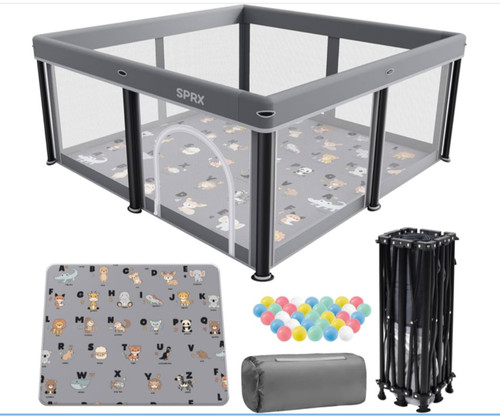 Foldable baby playpen - baby, with