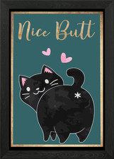 Nice Butt Framed Wall Art