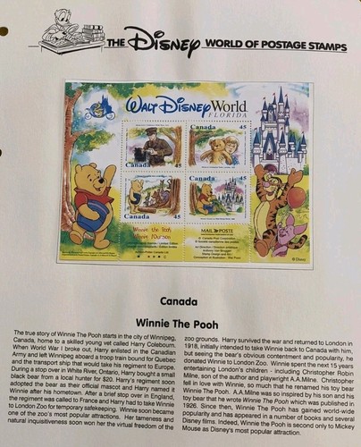The disney world postage - of,