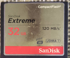 Compact Flash - 32GB SanDisk