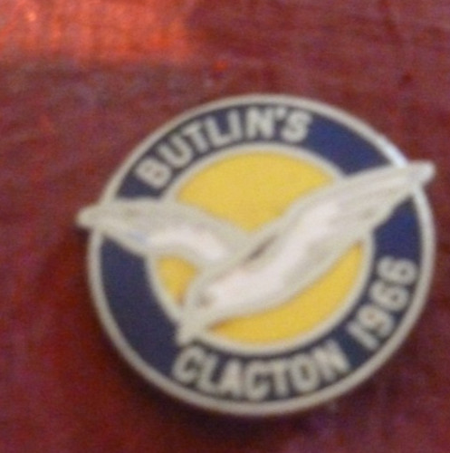 Butlins clacton 1966 metal - clacton,