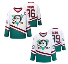 New The Mighty Ducks Movie Jersey #99 Charlie Conway #96 Ice Hockey Jersey Gifts