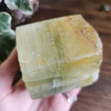 Extra Large Yellow Green Bi-Colour Heliodor / Aquamarine ( Beryl Specimen ) 654g