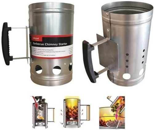 Barbecue chimney starter quick - barbecue,