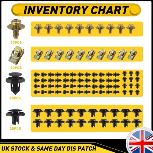 Undertray clips screw engine - undertray,