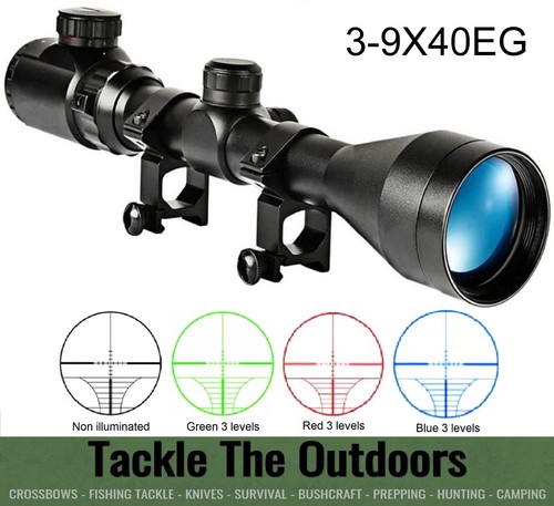 9x40 illuminated reticle - 3-9x40,