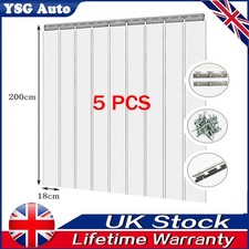 2m 5 Strips PVC Strip Curtain
