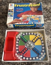 Vintage FRUSTRATION 1994 MB Games Pop O Matic Board Game - complete 