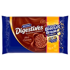 McVitie's Milk Chocolate Digestives Biscuits Twin Pack, 632 g (1 Twin Pack)