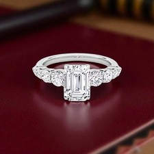 Customized 18k White Gold IGI