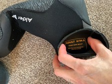 Alder Neoprene Edge 5mm Wetsuit Boots, size 6, excellent condition