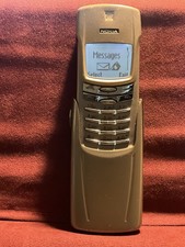 Nokia 8910 Vintage 2002 titanium Mobile Phone with charger 