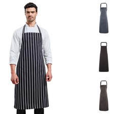 Premier Long Striped Bib Apron