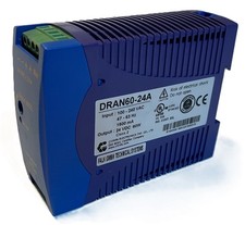 Chinfa DRAN60-24A DIN Rail Power Supply 85~264VAC Input, 24V DC 2.5A Output