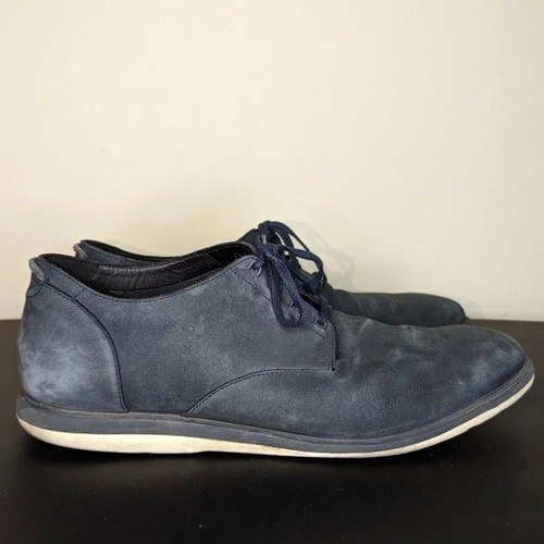 Clark men blue - blue, suede