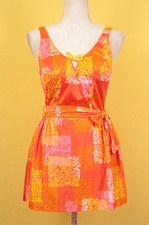 VTG Women's 60s 2 Pc Orange &