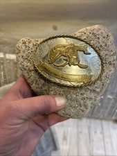 German Silver Bull Dogging