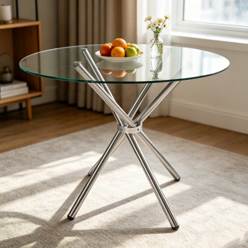 90cm round clear - 90cm,