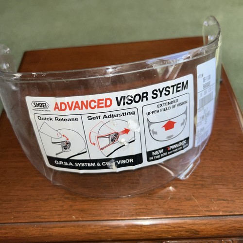 Genuine shoei clear visor - genuine,