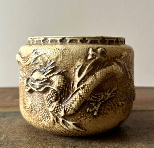 Bretby art pottery dragon - art,