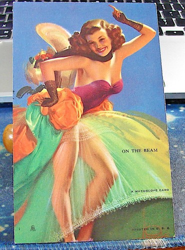 Mutoscope pinup on - mutoscope, =="