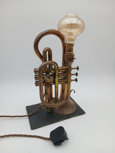 Vintage brass cornet - brass, trumpet