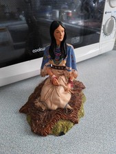 Hamilton Collection Falling Star Native American Figure